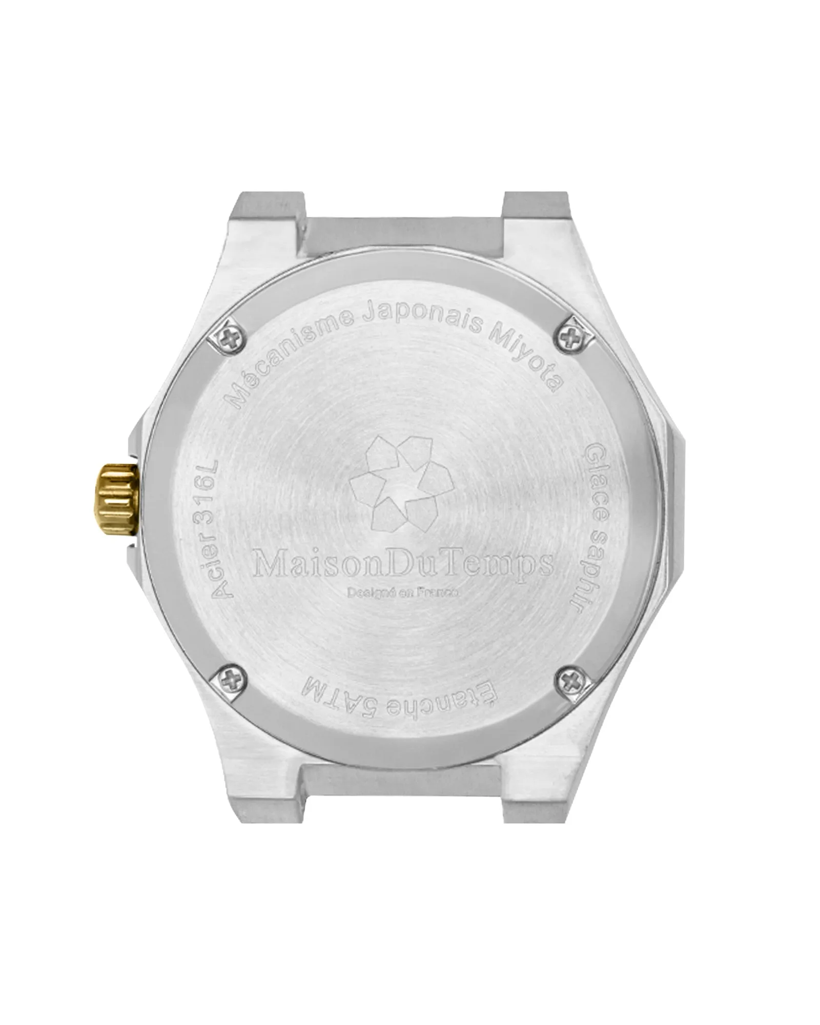 MTGamma Femme Blanc Acier Doré Jaune - Image 4
