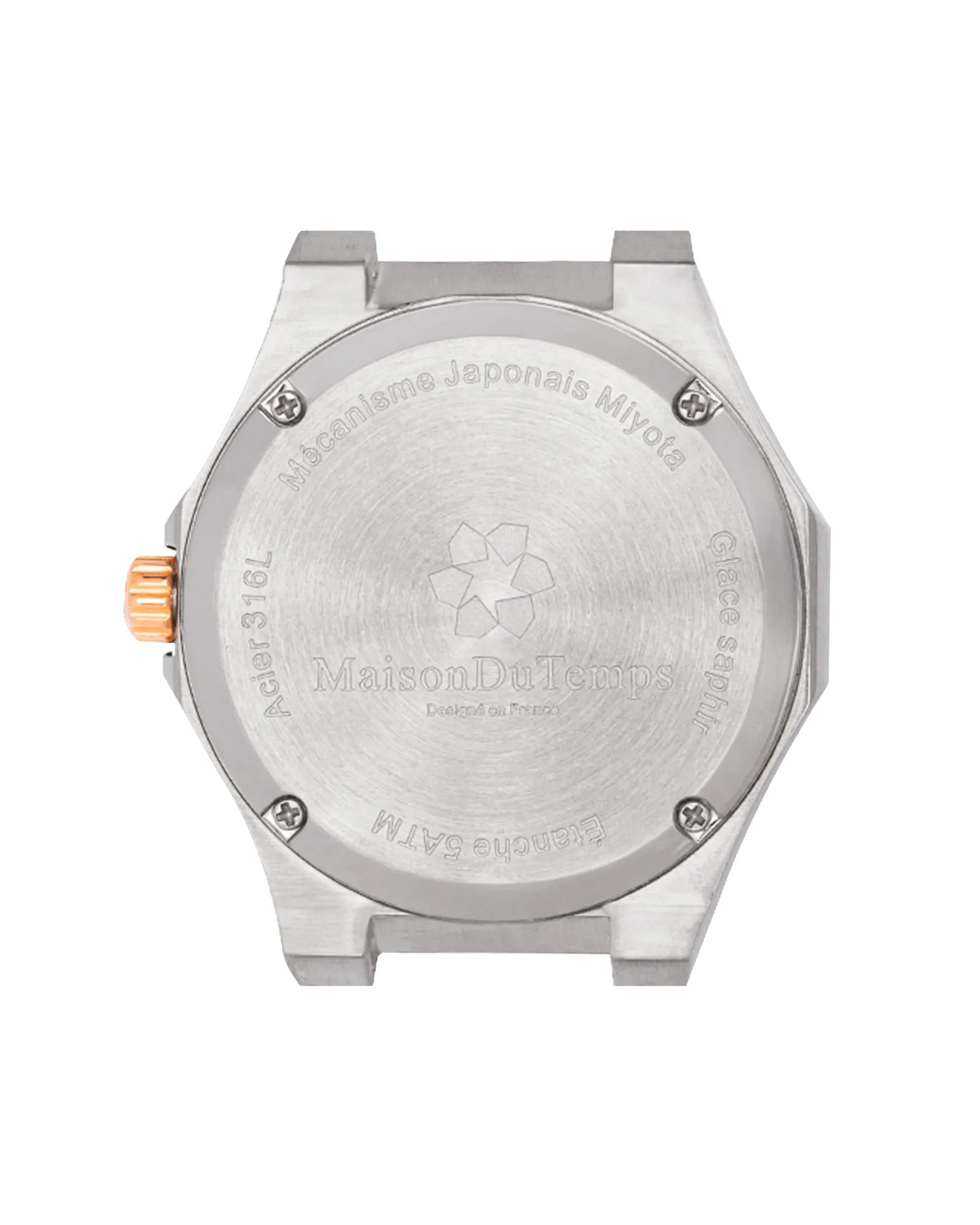 MTGamma Femme Blanc Acier Doré Rose - Image 4
