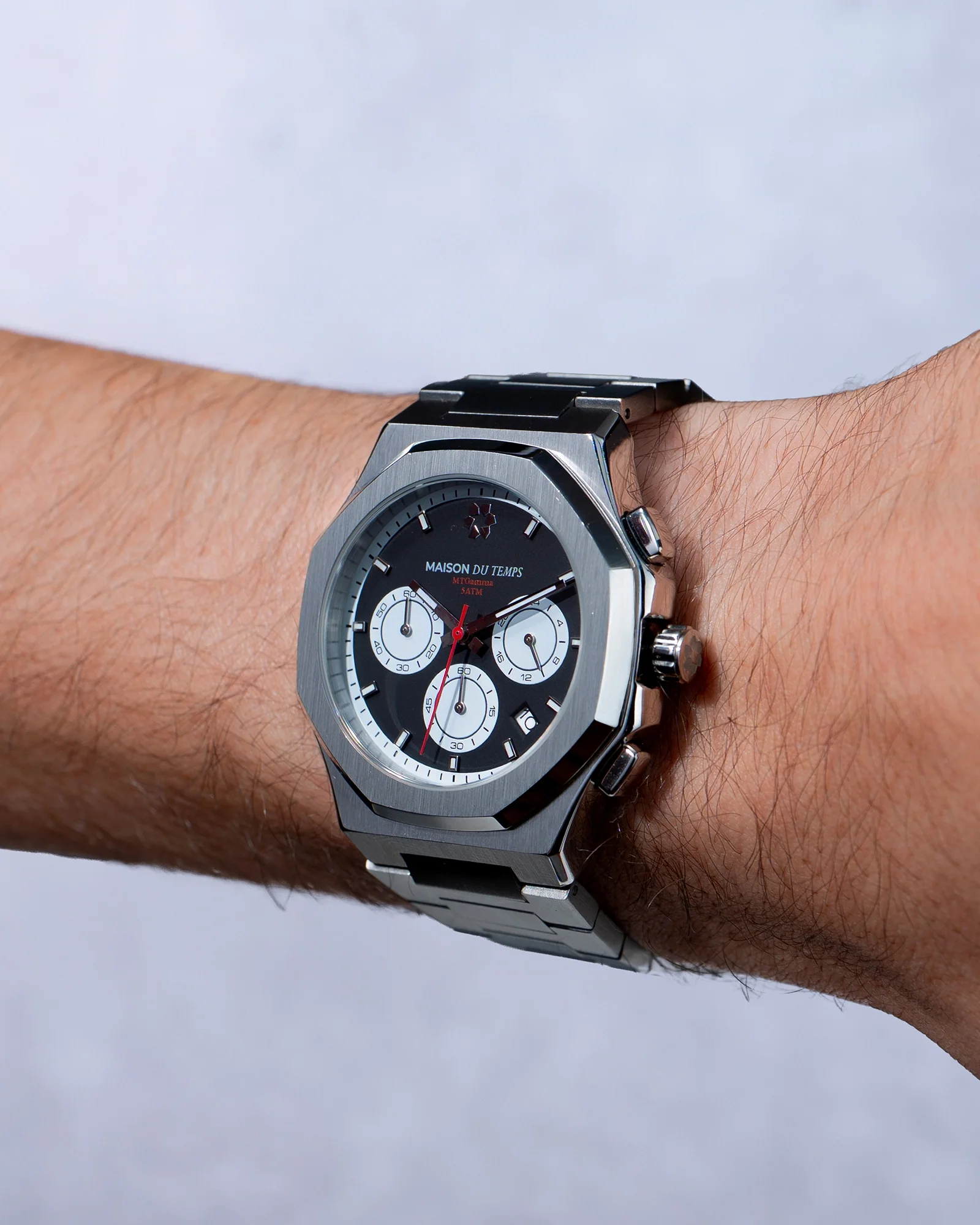 MTGamma Chronographe Noir Acier - Image 3